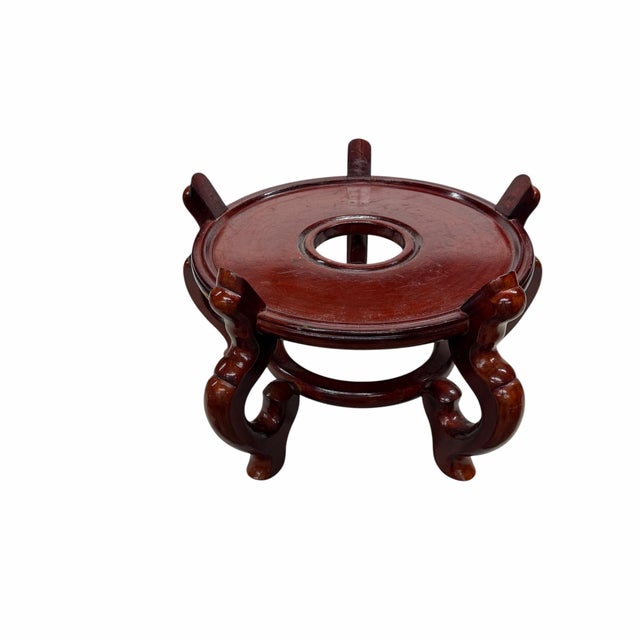 Will hold a pot up to 9.75” diameter. Measures 14” diameter x 8.5” h at the widest points.