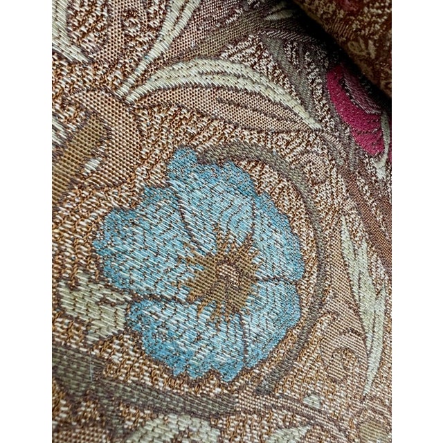 Wood Stickley Slat Back Settle Sofa (3 Person) For Sale - Image 7 of 7