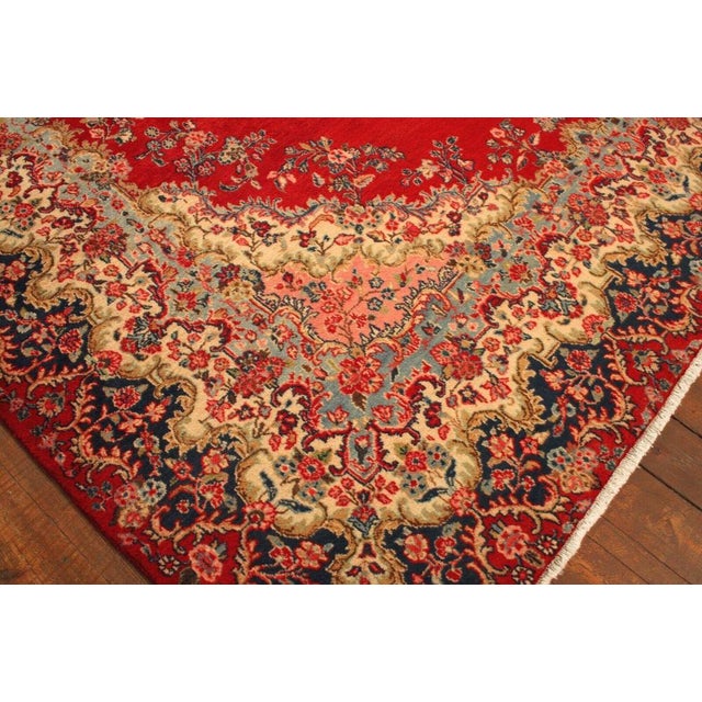 Middle Eastern Hand-Knotted Rug For Sale - Image 10 of 11