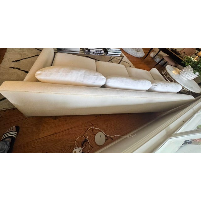 1970s Vintage Modern Sofa With Steel Base For Sale - Image 5 of 10