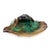 1960s Vintage French La Pâte De Verre Large Frog on Lily Pad from Daum, 1960s For Sale - Image 5 of 18