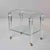 Large Italian Lucite Two-Tier Table on Casters For Sale - Image 4 of 13