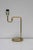 Metal Scandinavian Brass Swing Arm Table Lamp For Sale - Image 7 of 10