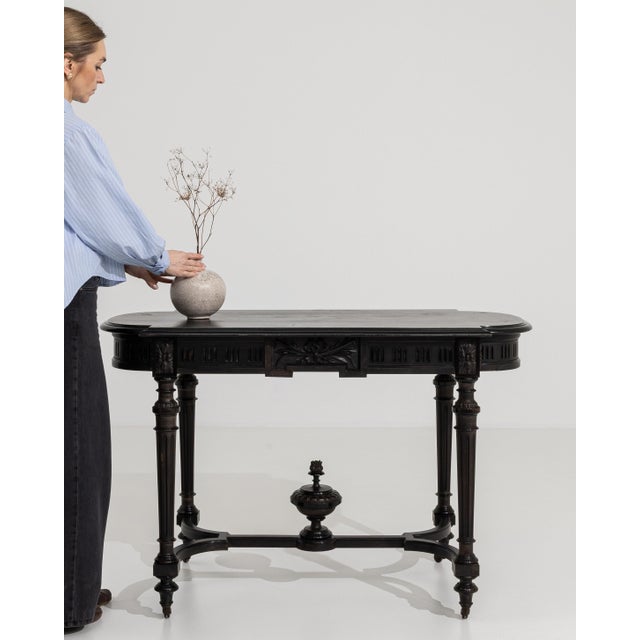 Napoleon III Center Table, Second Empire Style, France, Circa 1880 For Sale - Image 12 of 12