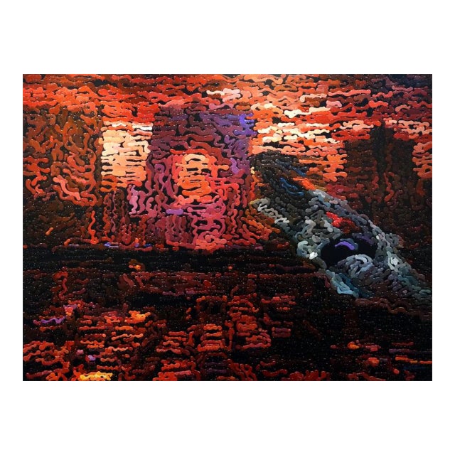 Chinese Contemporary Art by Zhao De-Wei, Urban Landscape Series, Underwater, 2020 For Sale