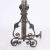 Bronze 19th Century French Wrought Iron and Bronze Andirons -A Pair For Sale - Image 8 of 9