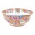 Antique 18th Century Chinese Export Porcelain Famille Rose Punch Bowl For Sale
