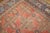 Red Zabihi Collection Antique Persian Bakshaish Rug For Sale - Image 8 of 12