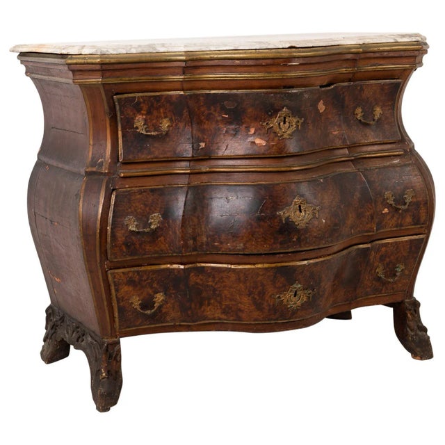 18th Century Swedish Rococo Chest of Drawers For Sale - Image 14 of 14