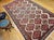 Vintage Malayer Gallery Rug, Hand-Knotted Wool, Geometric Pattern, 7x13, Ivory & Red For Sale - Image 13 of 14