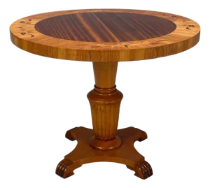 Swedish Art Deco, Marquetry Inlay, Wood, Center Table, Sweden, 1930s