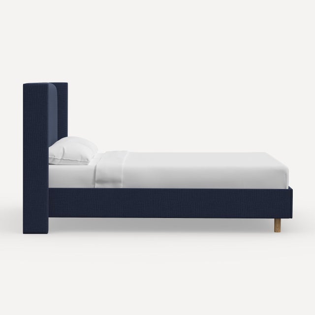 Red from Scalamandre crafted by Cloth & Company Hudson Full Platform