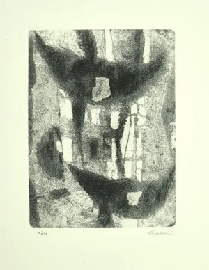 Marittima - Original Etching by E. Paulucci - 1964 1964