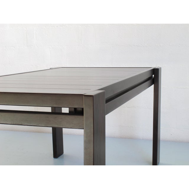 Extendable Table in Iroko Wood from Regain, France, 1980s For Sale - Image 11 of 18