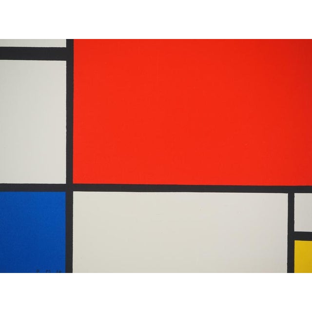 Piet Mondrian, Composition II in Red, Blue and Yellow, Lithograph For Sale - Image 4 of 10