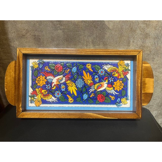 Designed for versatility, this stunning platter serves two roles in your home or business: - Functional Tray: Use it to...