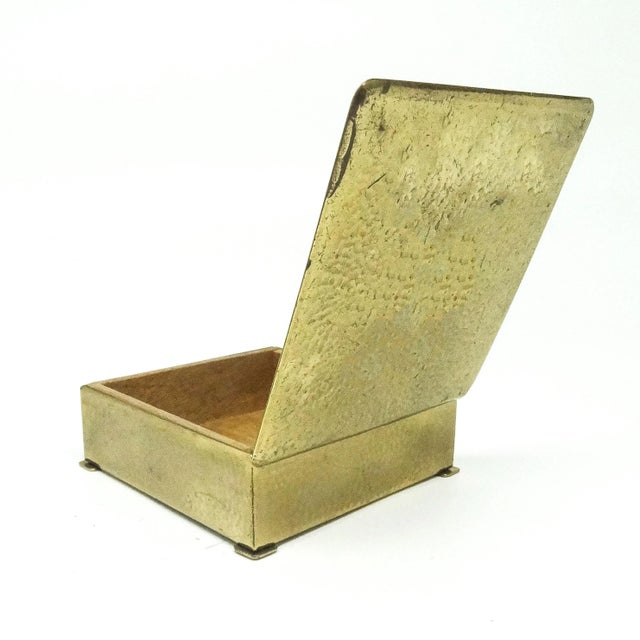 Polish Art Deco Humidor, 1940s, in Very Good conditions. Designed 1920 to 1949