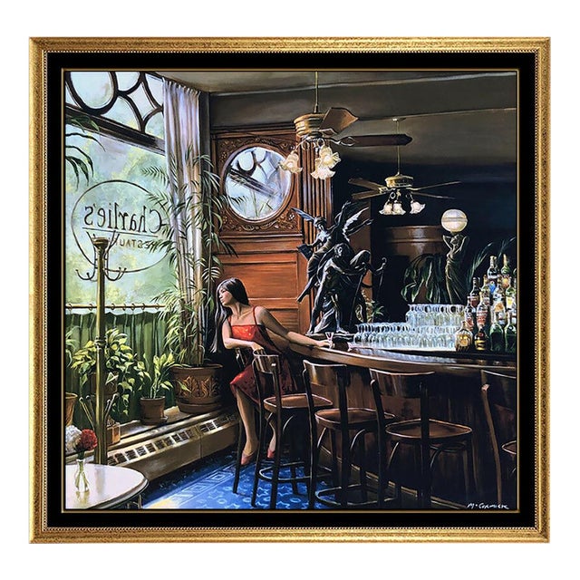 Late 20th Century Charlie's Bar, Harry McCormick For Sale