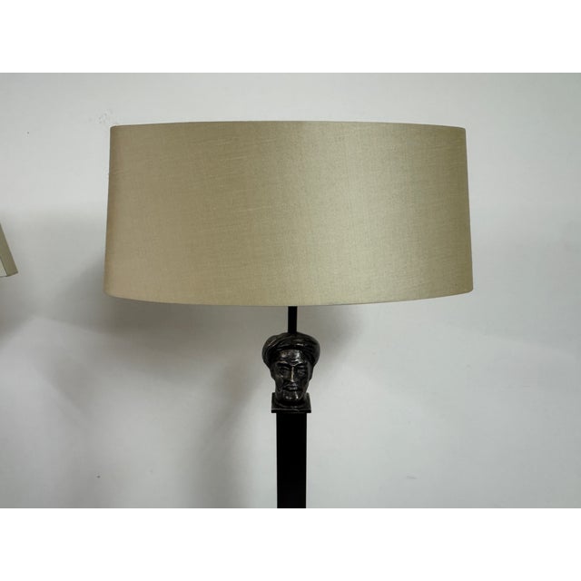 Sculptural Floor Lamps by Aimé Cécil for Les Héritiers, 2000s, Set of 2 For Sale - Image 9 of 13