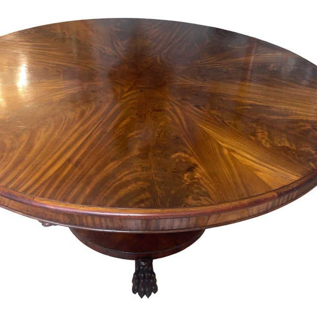 Brown 19th Century Mahogany Tilt-Top Breakfast Table For Sale - Image 8 of 8
