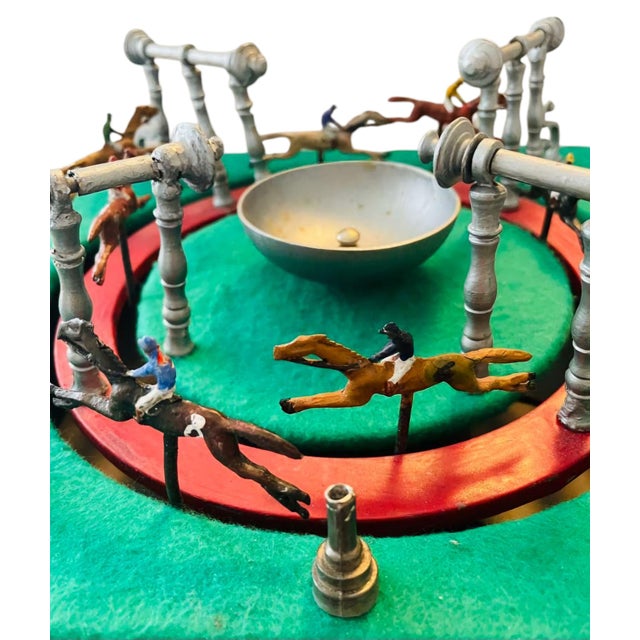 French Model Horse Racing Figurines For Sale - Image 6 of 9