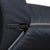 322 Two-Seater Black Sofa from Rolf Benz For Sale - Image 4 of 10