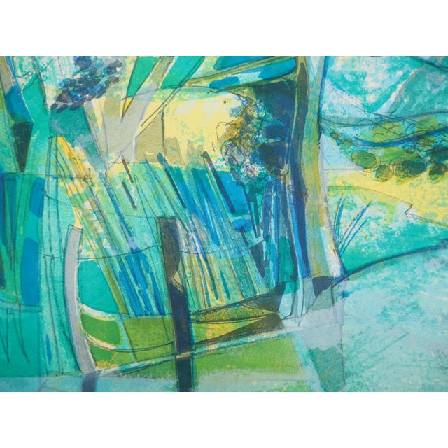 Modern Camille Hilaire, Rives de la Bruche près de Strasbourg, Lithograph For Sale - Image 3 of 6