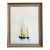 Mid-Century Modern 'Where Light Rests' Sewdish Minimalist Abstract Seascape Oil Painting, Framed For Sale