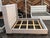 California King Size Restoration Hardware Tufted Wingback Bed Frame For Sale - Image 4 of 12