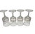 Set of 4 Vintage Arby's Christmas Collection Wine Goblets - A Set of 4 For Sale - Image 11 of 11