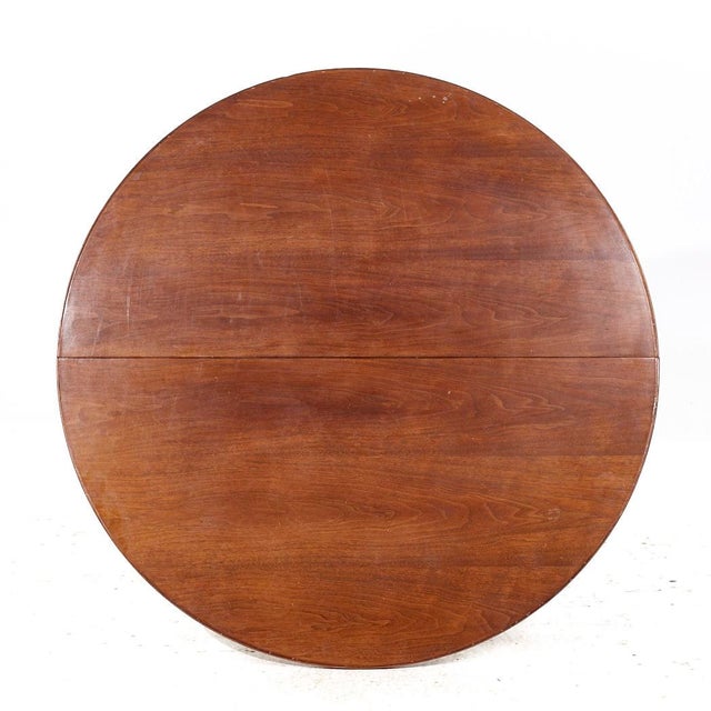 Edward Wormley for Dunbar Mid Century Dining Table For Sale In Chicago - Image 6 of 7