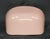 Vintage European Pink Ceramic Wall Mount Soap Dish For Sale - Image 6 of 7