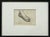 Vintage Modernist Sketch of a Foot by Nora Hauser, Signed. Small sketch of a foot on cream colored paper. Signed twice at...