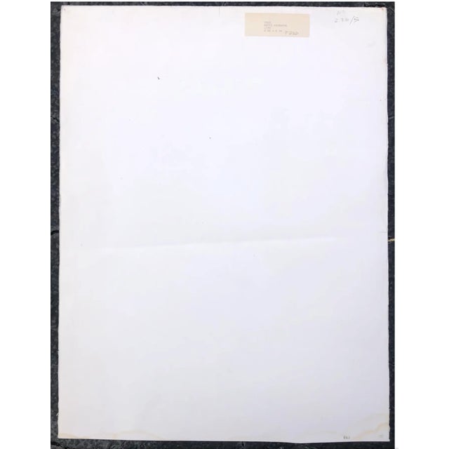 Giuseppe Motti (1908 - 1988) portrait lithograph. Pencil signed and numbered 112 of 125. Combined shipping available,...