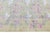 Modern Art Nouveau Inspired Floral Wool Area Rug in Pastel Sage and Rose Pink For Sale - Image 4 of 11