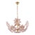 Exquisite Mid-Century Murano Glass Floral Chandelier, 1970s For Sale