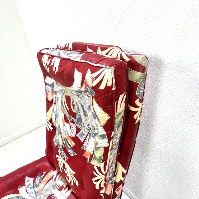 Set of 8 1970s Mario Buatta for Widdicomb Dining Chairs For Sale - Image 17 of 17