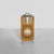 Italian acrylic glass and chrome-plated steel table lighter, 1970s Polygonal table lighter made of transparent acrylic...
