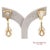18k Yellow Gold 0.50 Ct Natural Diamond and Mother of Pearl Omega Back Earrings, Pair For Sale - Image 4 of 14