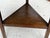 1990s Vintage English Oak Cricket Table by Fauld England For Sale - Image 5 of 14