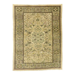 Antique Persian Sultanabad Rug - 09'00 x 12'00 For Sale