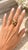 Roberto Coin 18K Gold Tiger’s Eye & Diamond Giraffe Band Ring, Size 7.5 For Sale - Image 12 of 12