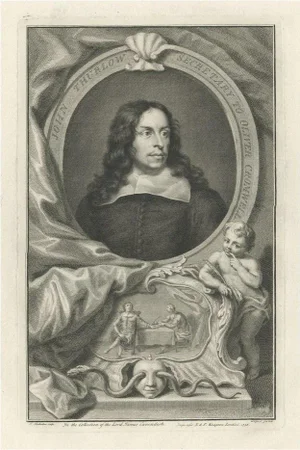 Portrait of John Thurloe, Paper