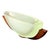 Hot Cast Glass Winged Canoe Bowl W/ Copper Base by George Bucquet For Sale - Image 4 of 9