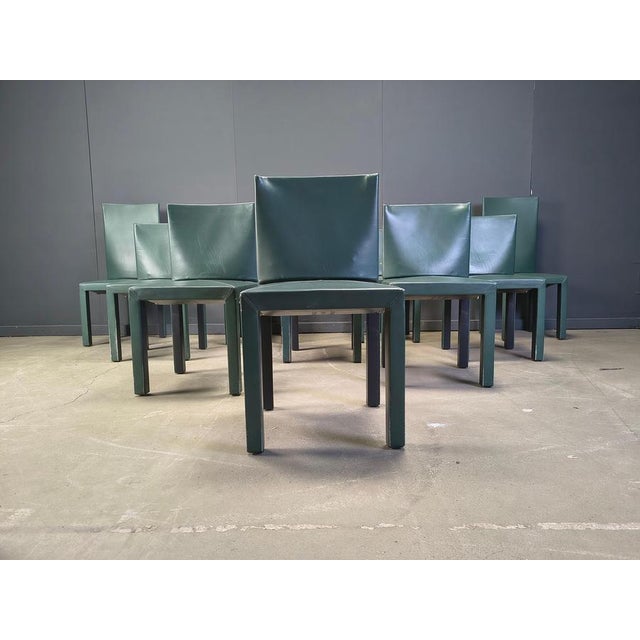 Arcadia Dining Chairs attributed to Paolo Piva for B&B Italia, 1980, Set of 10 For Sale - Image 15 of 17