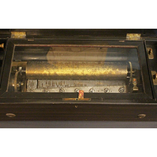 Late 19th Century Swiss Music Box by Paillard, Vaucher & Fils For Sale - Image 4 of 7