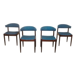 Mid-Century Modern Dining Chairs from A.W.A. Holland, 1950s, Set of 4 For Sale