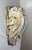 Metal Pair Large Antique Industrial Cast Iron Architectural Salvage Wall Corbels White For Sale - Image 7 of 12
