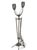 A monumental Hollywood studio torch sculpture of impressive scale and dramatic presence, standing approximately six feet...