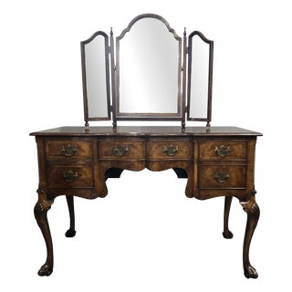 Queen Anne Dressing Table, 1920s For Sale